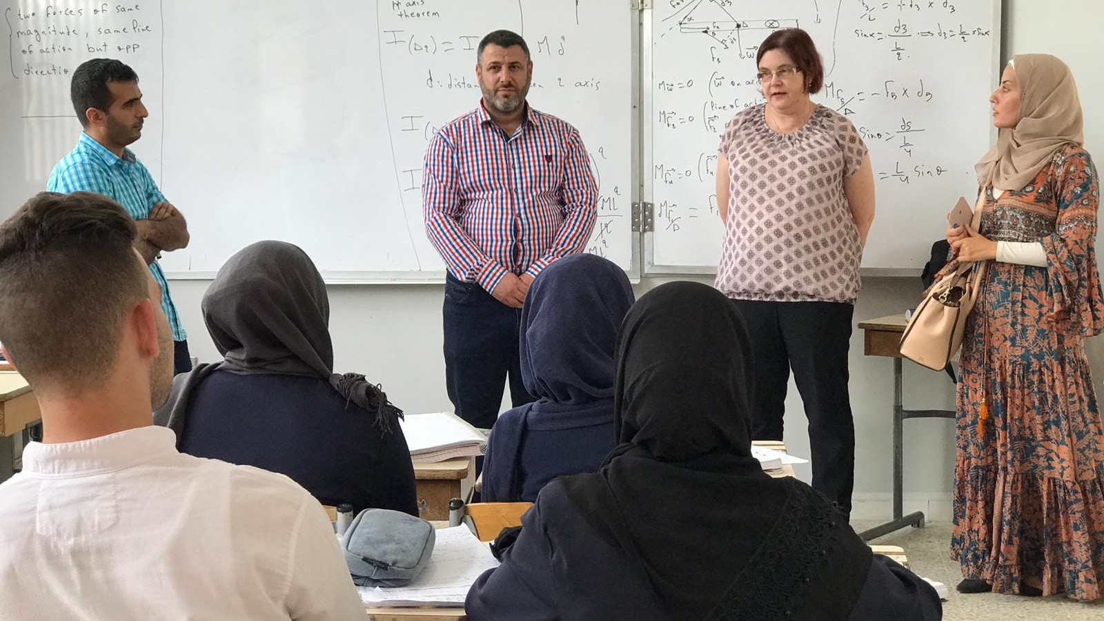 Tuija and teachers Deir Kifa.jpeg